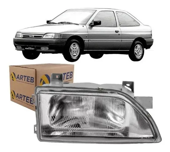 Farol ford escort europeu 1993 1994 1995 1996 arteb