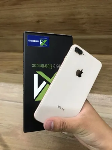 Apple iPhone 8 Plus dourado aproveite // loja aberta