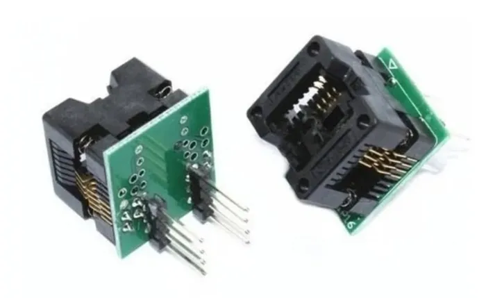oic8 Sop8 Para Dip8 Eprom 150mil Adaptador Smd S Programador COD-AM381 