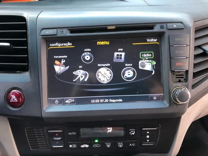 Kit multimídia Honda civic 2015 original 