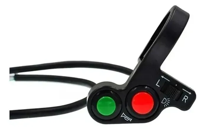 Botão Interruptor P/ Moto - Buzina / Farol / Seta - Prime