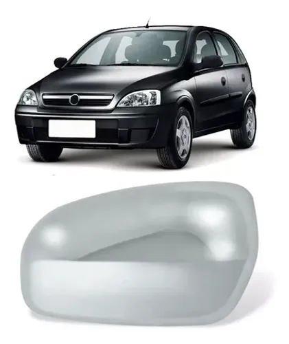 Aplique Chevrolet Corsa 2002/ Montana - Retrovisor Cromado - LD LE