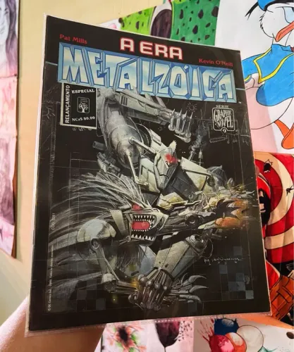 A era metalzóica graphic novel 1989