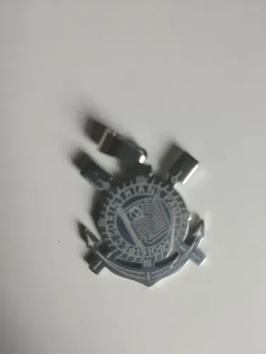 Pingente de corrente de aço do Corinthians