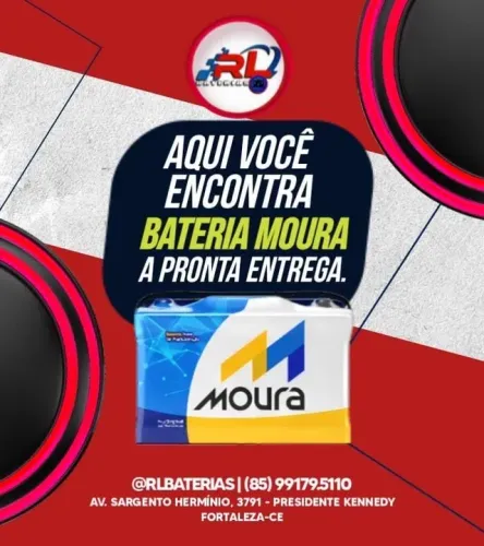 Bateria Moura 50ah 60ah 70 amperes 90 amperes 100 amperes 150 amperes 180 amperes 