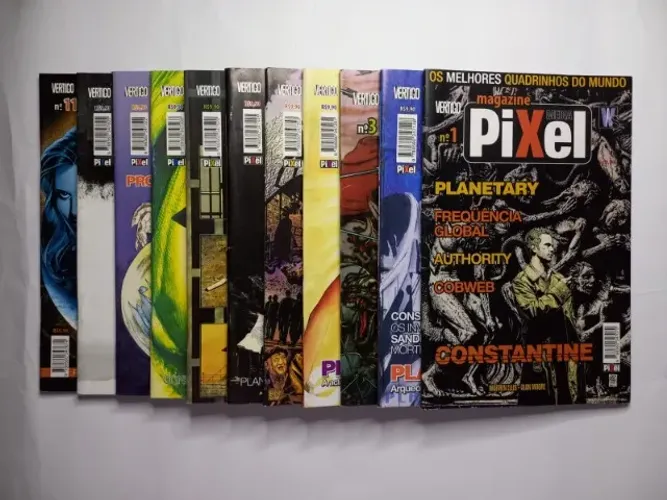 Quadrinhos DC Vertigo Magazine Pixel Media 1 a 21 Completa Editora Pixel 2007 Excelentes