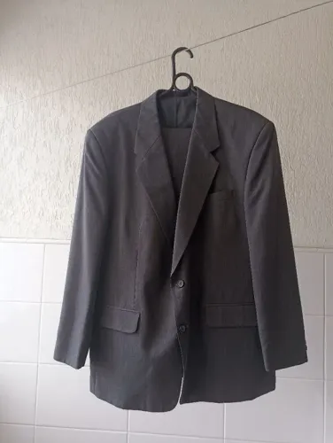 Terno Masculino Social Cinza