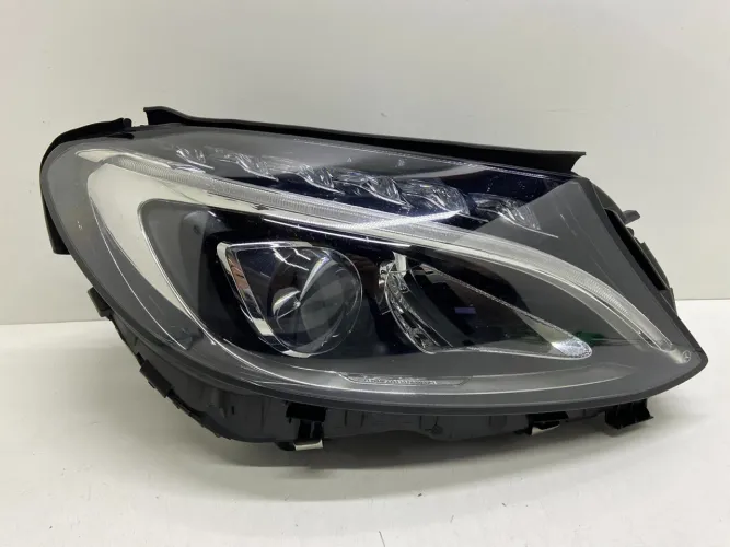 Farol Mercedes C180 C200 2015 16 17 2018 Led Sem Modulos Dir