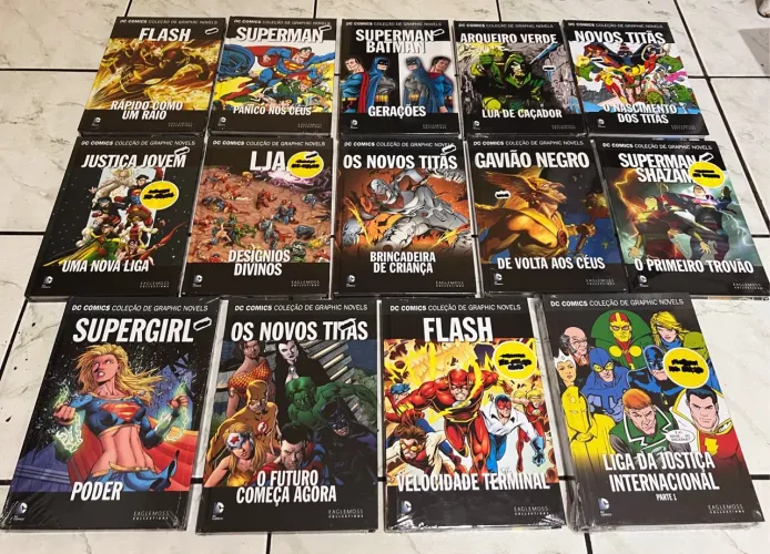 Eaglemoss 15 vol, caso interesse em edições avulso, consulte valores e disponibilidade.