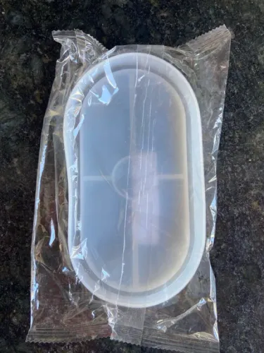 Molde de Silicone para Sabonete Oval