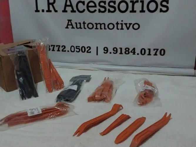 Jogo de espátula pra desmontar moldura e painel automotivo aceito cartão!