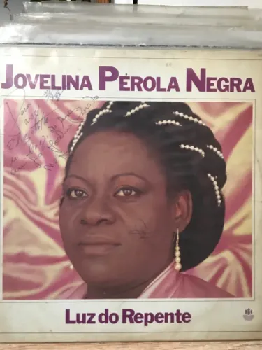 Autografado Disco Vinil Jovelina Pérola Negra autografado