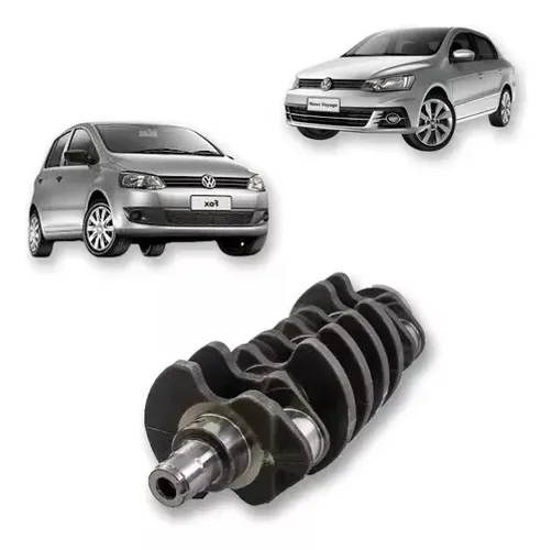 Eixo Virabrequim Manivela Vw Voyage, Gol, Saveiro, Polo, Golf, Fox 1.6 8v Std Ea111