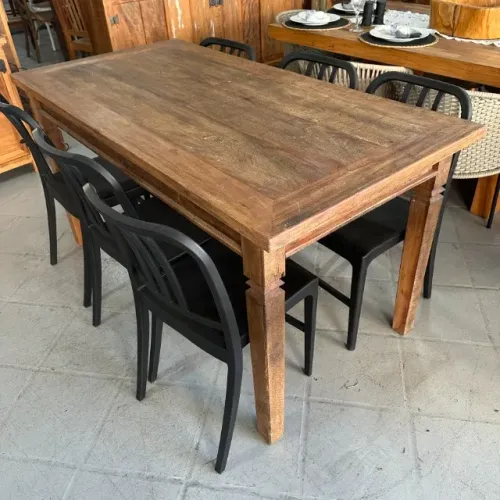 Mesa De Demolição Semi Rústica