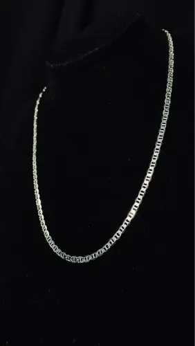 Corrente de prata italiana 925 gucci