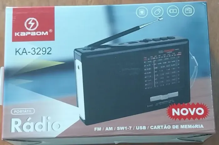 Radio Retro caixa de som KA3292