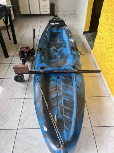 Caiaque Barracuda Profish + Motor + Suporte