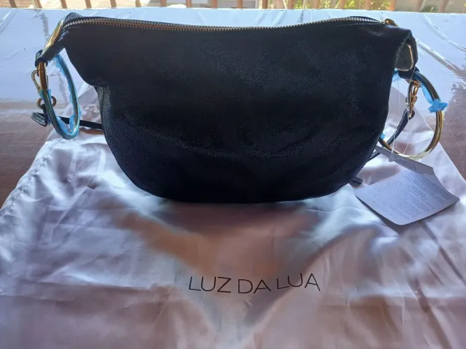 Bolsa Luz da Lua em Couro
