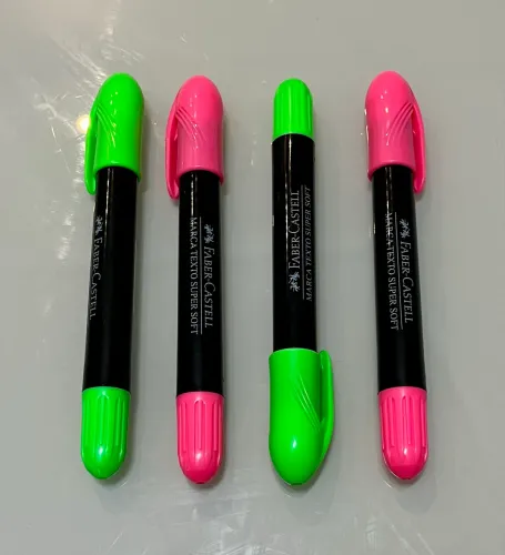 Marca Texto em Gel - Ideal para Bíblia, Não Vaza | Novo