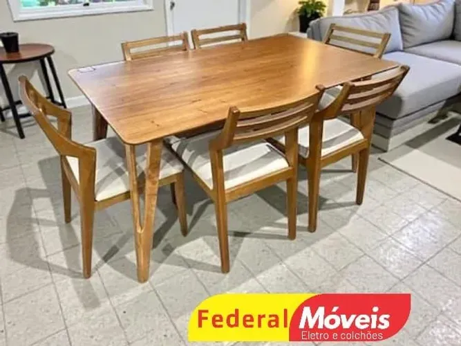 Mesa de janta 1,40x90cm vem pra federal