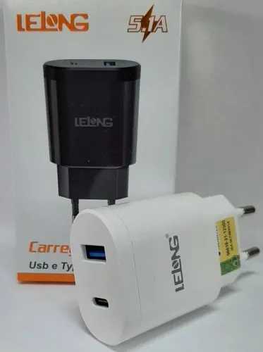 Carregador Fonte Usb / Tpc turbo 5.1A Lelong Premium