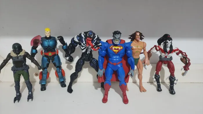 LOTE FIGURAS COLEÇÃO - ACTION
