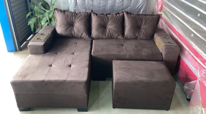 Sofá 850 marrom (várias cores)