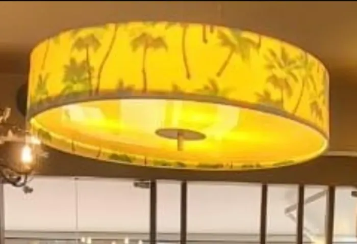 Lustre Cilindro para 4 lâmpadas 