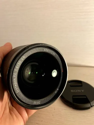 Lente Zeiss 35mm 1.4 Sony E mount FF