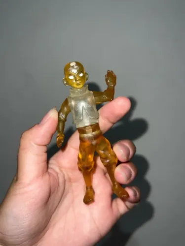 Boneco Avatar Aang Laranja - 2008