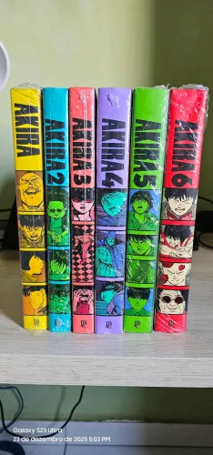 Coleção completa mangá AKIRA - Volume 1 ao 6