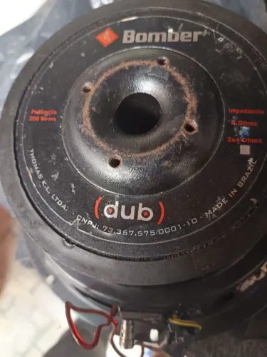 Auto falantes Bomber Subwoofer 12p