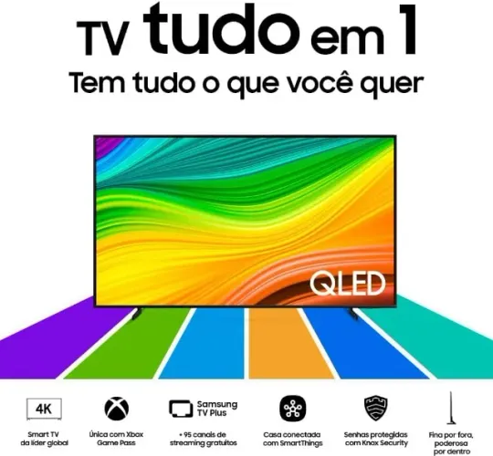Samsung Smart TV 50? QLED 4k Q60D / Loja fisica