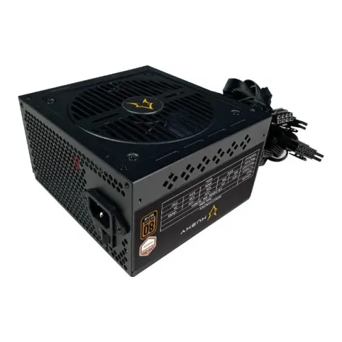Fonte Husky Sledger 650W, 80 Plus Bronze, Cybenetics Bronze, PFC ativo, Bivolt, 12x 31,81