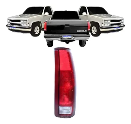 Lanterna Chevrolet Silverado Americana 1997 1998 A 2002 Ld Direito/passageiro Vermelho