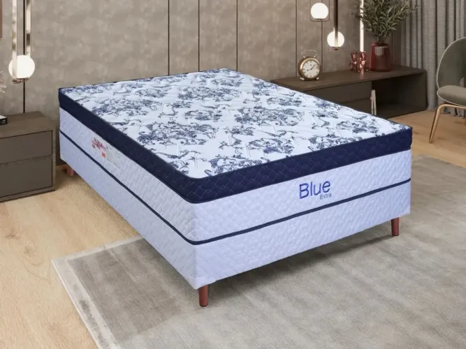 Colchão Casal Blue Extra com Pillow Top Paropas 32 cm