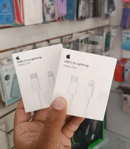 Carregador de iphone cabo tipo C Lightning - entrega em São Luís e região