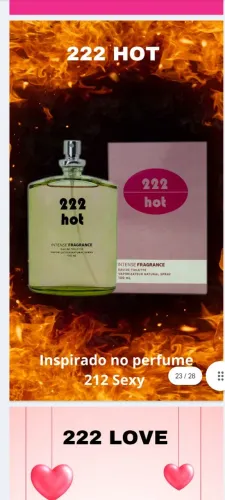 Perfumes femininos 100 ml  25,00