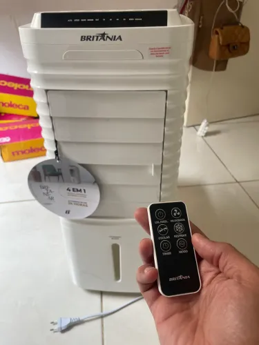 Climatizador funcionando 