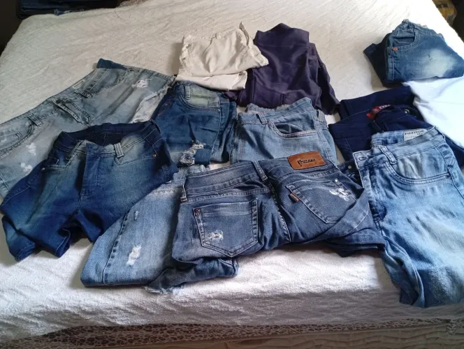 Calças pra bazar - total 15 peças