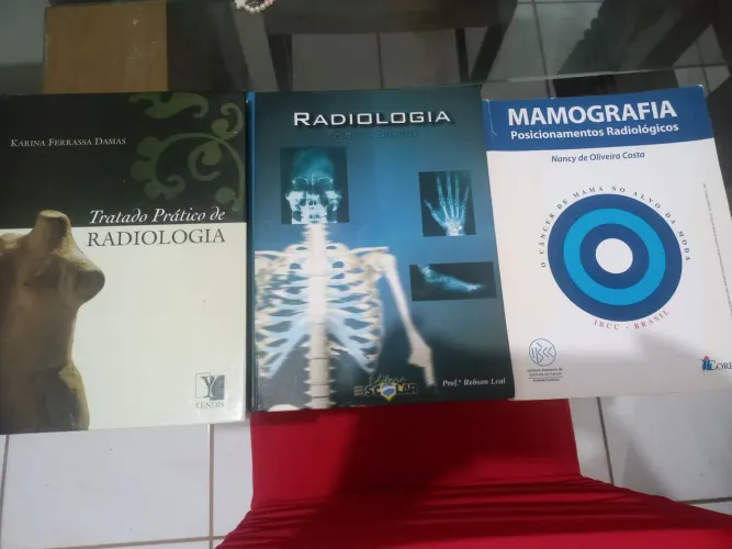 COMBO TRATADO DE RADIOLOGIA, MAMOGRAFIA E RADIOLOGIA TECNICAS PRATICAS + 2 brindes 