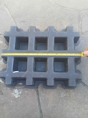 Forma plástica concregrama, elemento vasado, piso grama ecológico