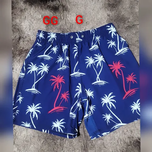 Shorts de Praia com Estampa Tropical