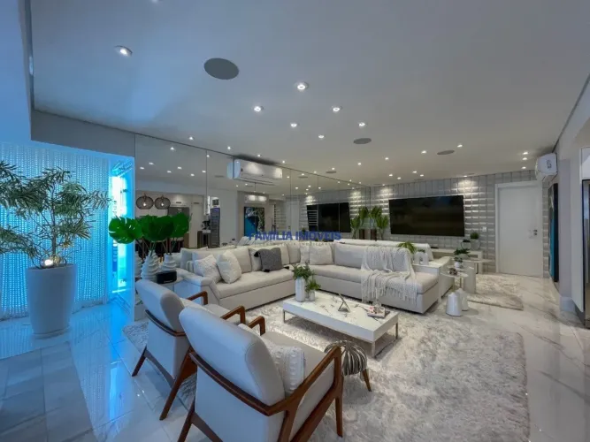 Apartamento a Venda com 3 suítes PORTEIRA FECHADA Vila Rica Santos SP