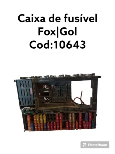 Caixa De Fusivel Fox Gol Cod 10643
