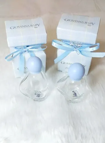 Vidros de perfume vazio Giovanna Baby Blue 20ml (2 unidades)
