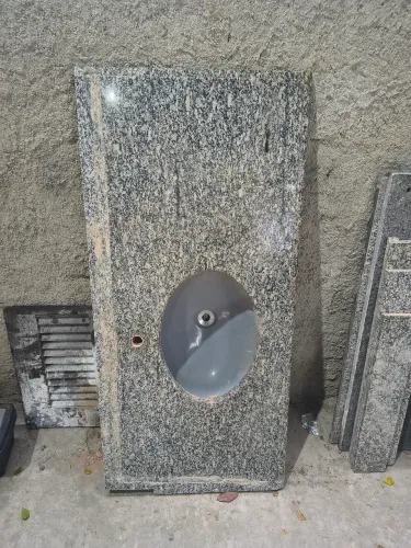 Bancada de granito com cuba 