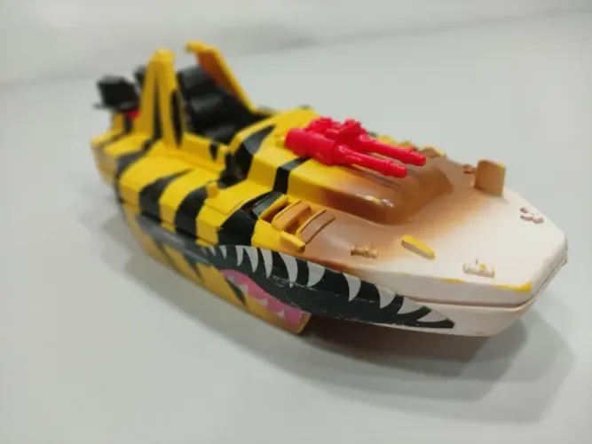 *Leia* Comandos Em Ação Lancha Tigre Brinquedo Antigo L5b (Usado)