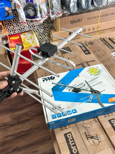 Antena Externa para Tv Digital com Mais Potencia de Sinal 