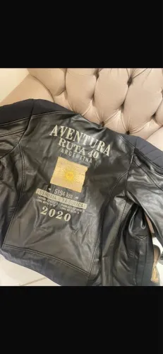 Jaqueta de Couro La Martina Aventura Ruta 40 Argentina